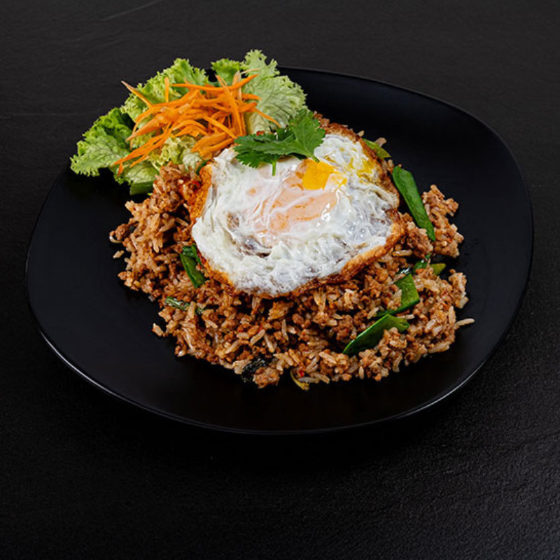 Khao Pad Kapao Kai